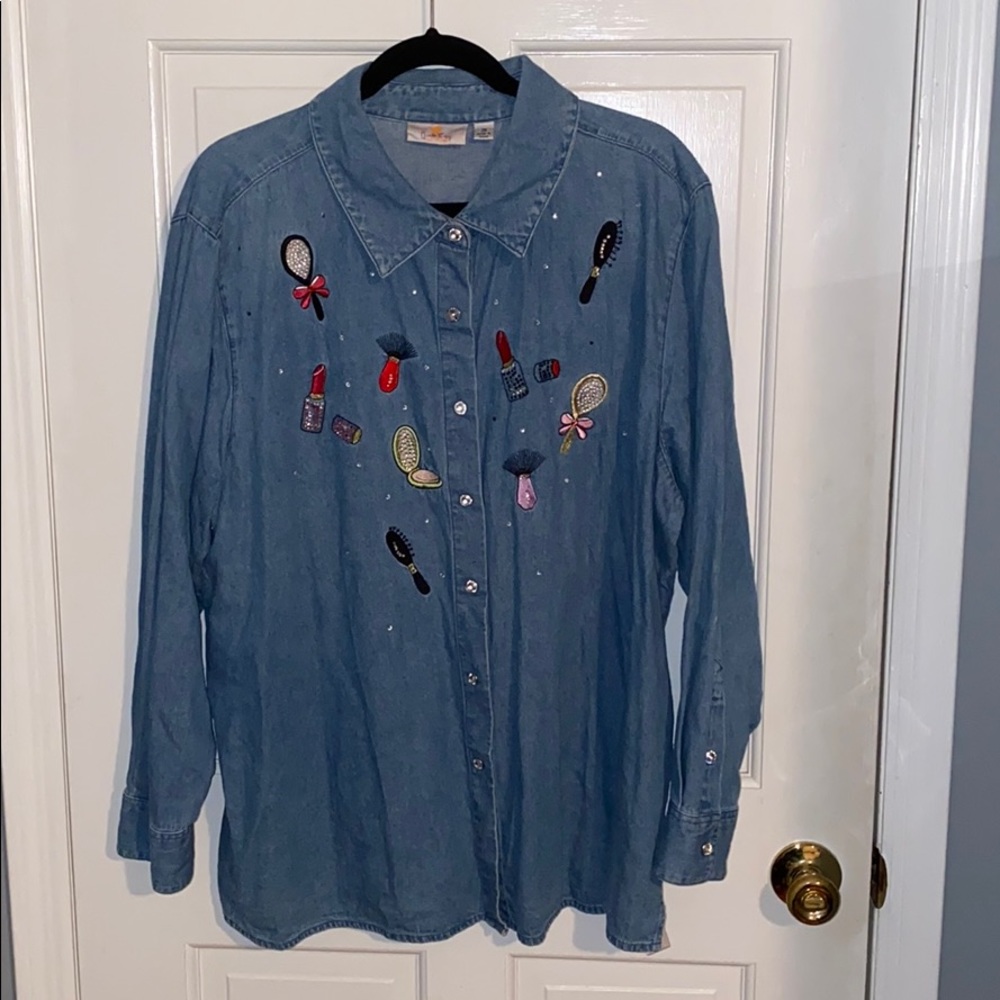 Quacker Factory Jean Shirt